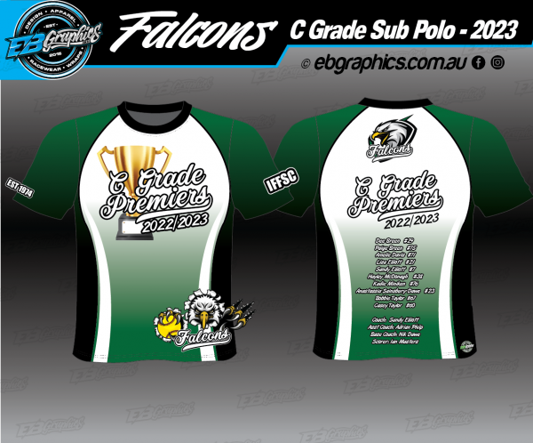 IFFSC C-Grade Premiership Shirt
