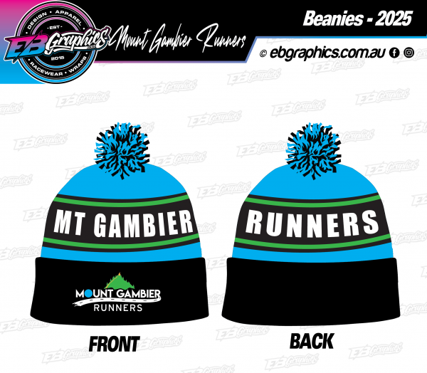 Mount Gambier Runners - Pom Beanie