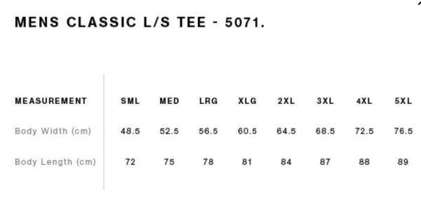 Aust Hillclimb Long Sleeve Tee 2025 - Image 2