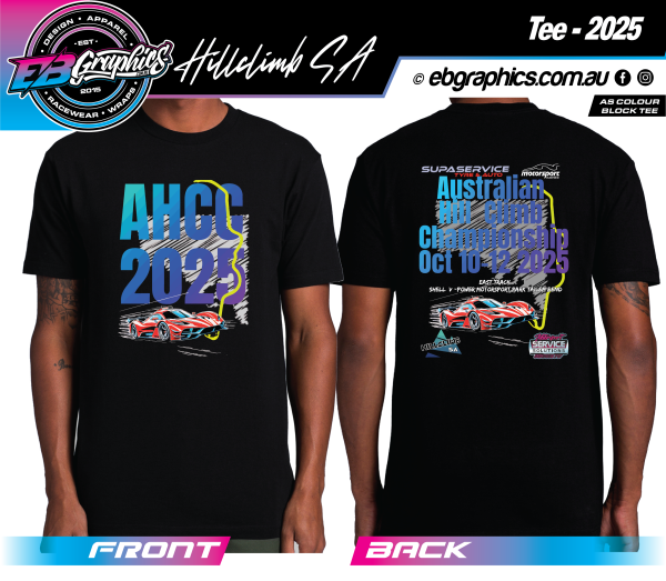 Aust Hillclimb Tee 2025