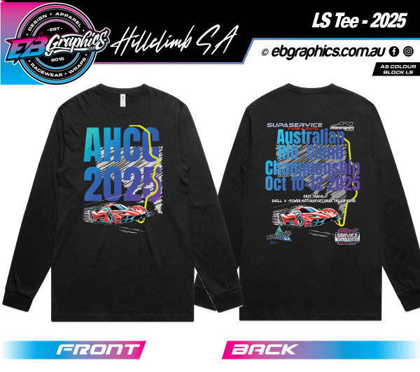 Aust Hillclimb Long Sleeve Tee 2025