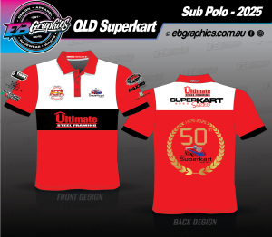 QLD Superkart Club Polo Shirt