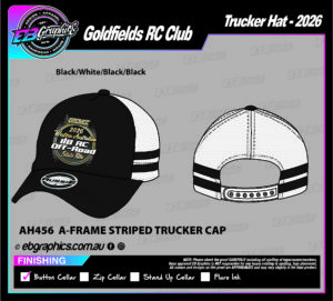 Goldfields RC Club WA 1/8 Title Trucker Hat