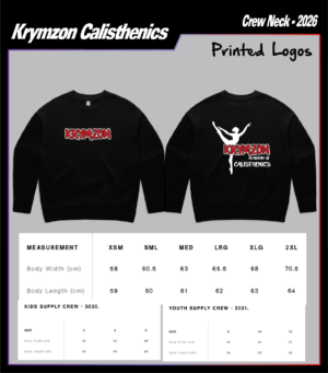 Krymzon Calisthenics Crew Neck