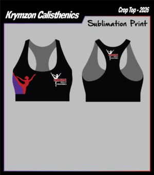 Krymzon Calisthenics Crop Top