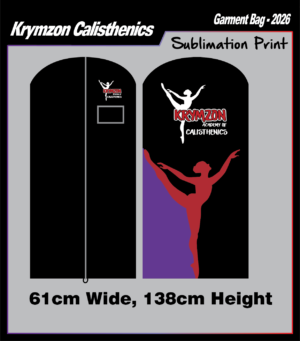 Krymzon Calisthenics Costume Bag
