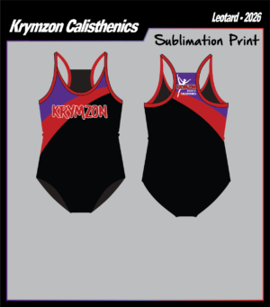 Krymzon Calisthenics Leotard