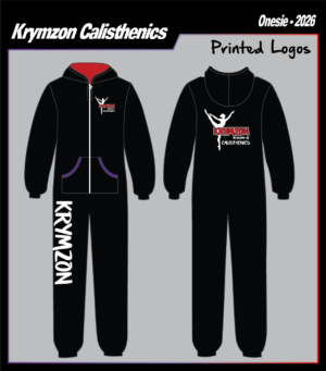 Krymzon Calisthenics Onsie