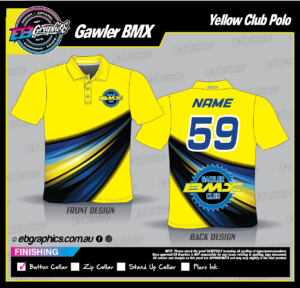 Gawler Yellow Club Polo