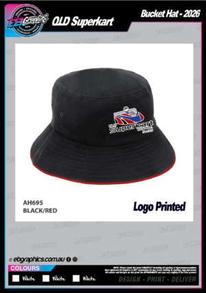 QLD Superkart Bucket Hat