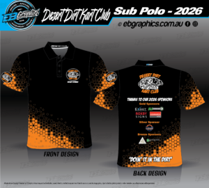 Desert Dirt Kart Club - 2026 Sponsor Polo