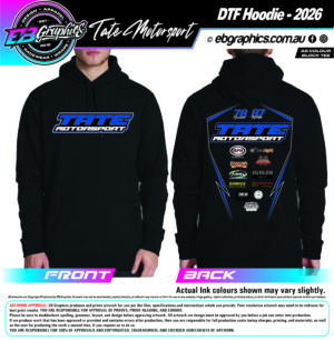 Tate Motorsport Cotton Hoodie
